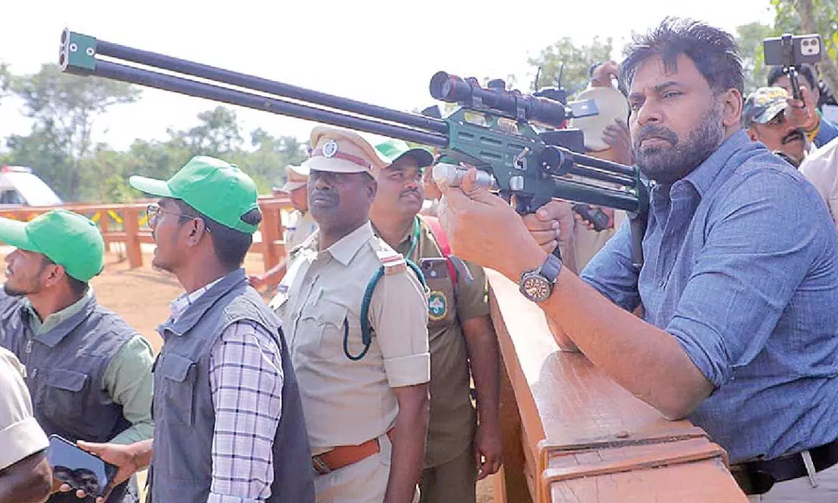 Deputy CM reviews ‘Hanuman’ project for wildlife protection Deputy CM reviews ‘Hanuman’ project for wildlife protection