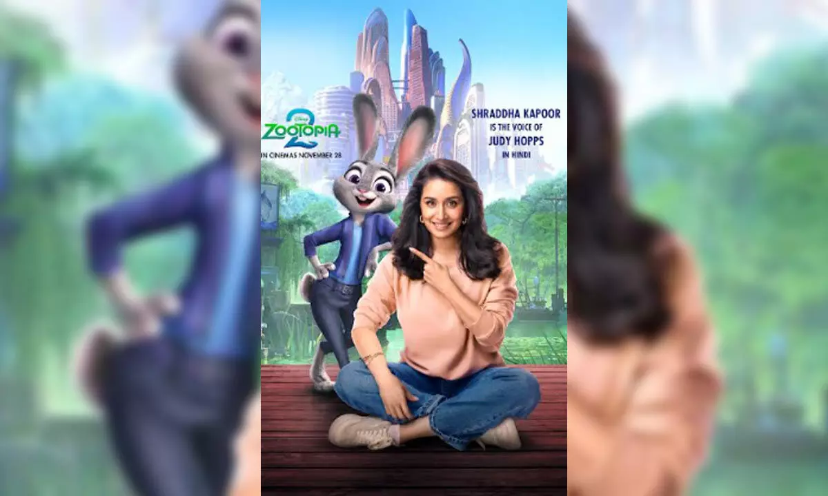 Shraddha Kapoor brings Judy Hopps to life in Hindi for ‘Zootopia 2’ Shraddha Kapoor brings Judy Hopps to life in Hindi for ‘Zootopia 2’