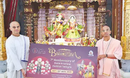 Hare Krishna Golden Temple to host six-day Brahmotsavam with grand rituals