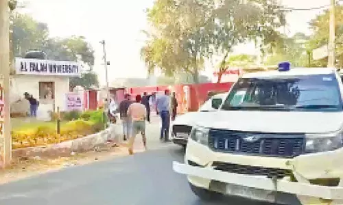 Search underway at Al Falah University, many quizzed