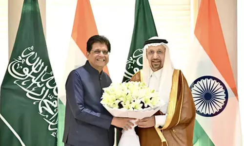 Piyush Goyal, Saudi Investment Minister discuss ways to deepen economic, trade ties