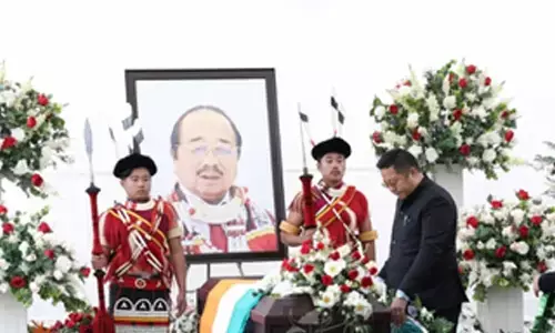 Veteran Naga leader Imkong L. Imchen accorded state funeral in Kohima