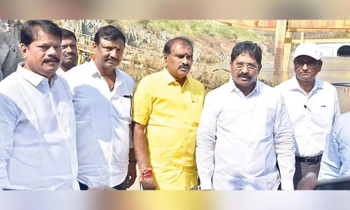 Nimmala unhappy over Veligonda project delays