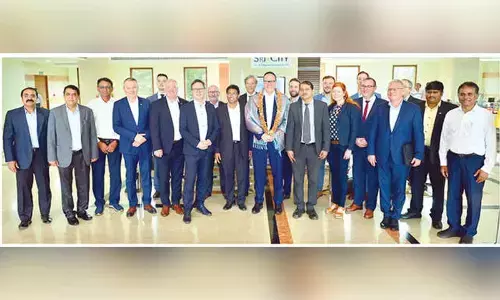 Jagriti Yatra delegates visit Sri City