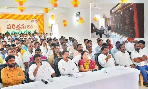 Sandhya Rani lays stone for CBG plant in Vizianagaram dist