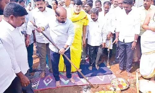 Foundation laid for 945 houses under PM Awas Yojana