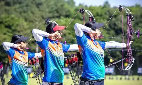 India archers enter compound mixed final