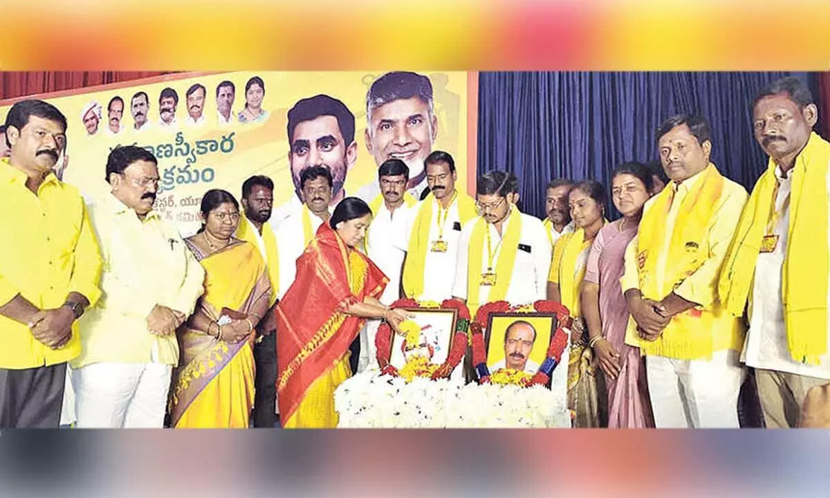 Sunitha vows continued service to people