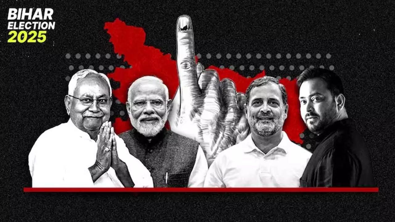 NDA Takes Early Lead As Counting Begins In Bihar Election NDA Takes Early Lead As Counting Begins In Bihar Election