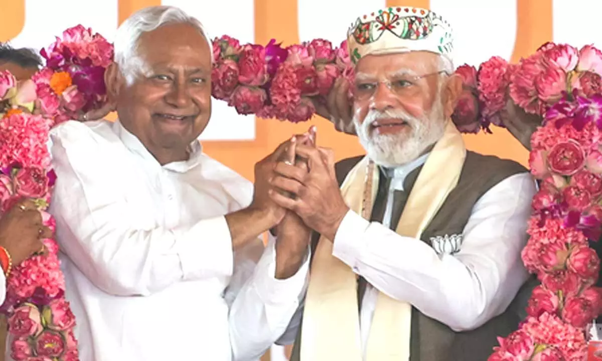 Bihar election results: Earlier trends show NDA allies BJP and JD(U) in neck-and-neck for bigger party status Bihar election results: Earlier trends show NDA allies BJP and JD(U) in neck-and-neck for bigger party status