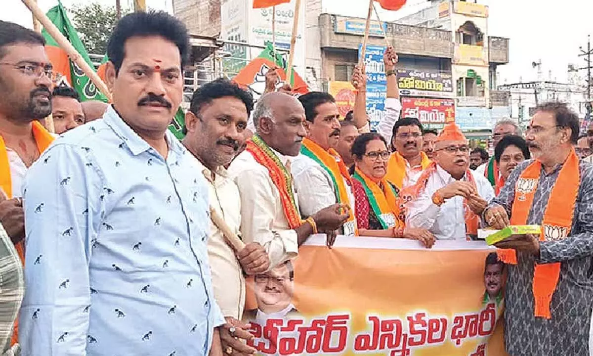 BJP takes out massive rally