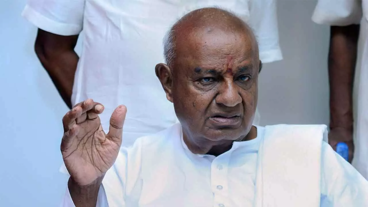 Deve Gowda congratulates NDA on Bihar polls victory Deve Gowda congratulates NDA on Bihar polls victory