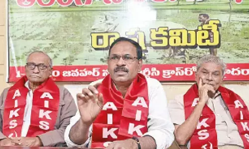 Rythu Sangam calls for week-long dharnas over CCIs indifference