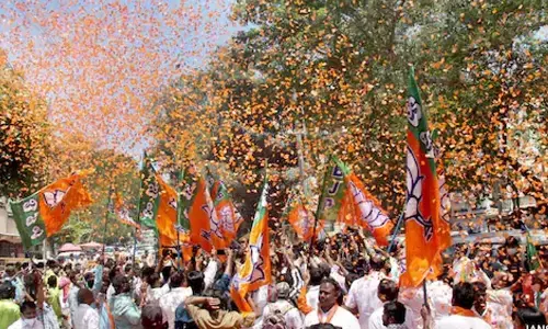 BJP celebrates Bihar victory