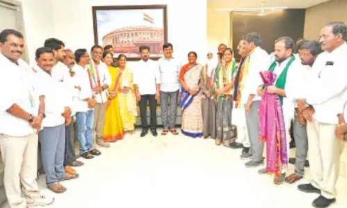 JH bypoll: Leaders from Warangal congratulate CM on Cong’s victory