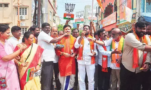 BJP leaders hail NDA’s landslide victory in Bihar