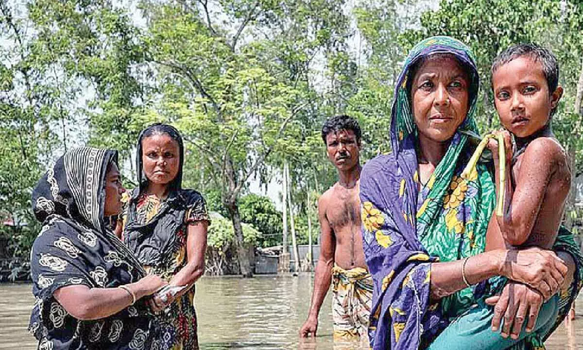 Social vulnerability impacts women during climate crises Social vulnerability impacts women during climate crises