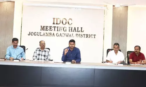 Collector Santosh Directs Officials to Ensure Smooth Procurement of Paddy, Maize, and Cotton