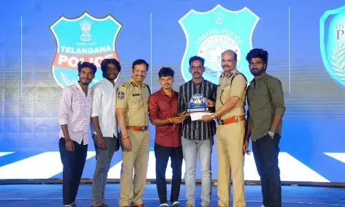 Rural Youth from Jogulamba Gadwal Win State-Level Second Prize for Road Safety Short Film