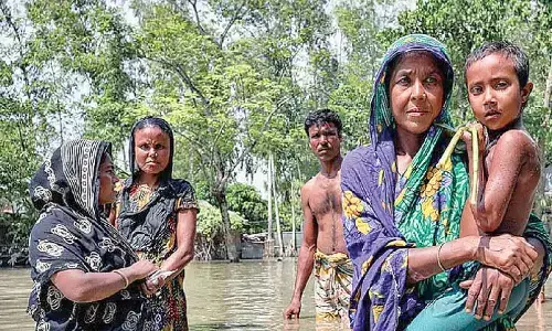 Social vulnerability impacts women during climate crises