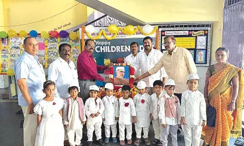 Sri Gururaja school celebrates Childrens Day