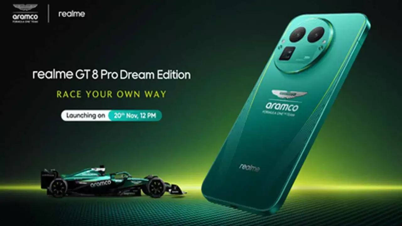 realme GT 8 Pro Aston Martin F1 Edition sets new standard of refined performance realme GT 8 Pro Aston Martin F1 Edition sets new standard of refined performance