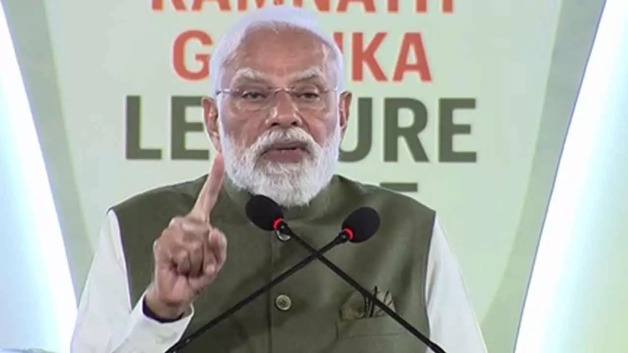 PM Modi pledges to end Macaulay’s 200-year legacy of mental slavery in next decade