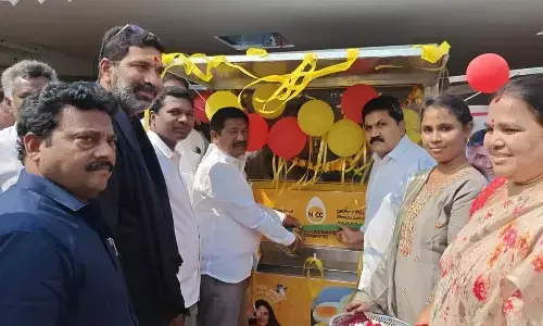 Egg carts distributed Egg carts distributed