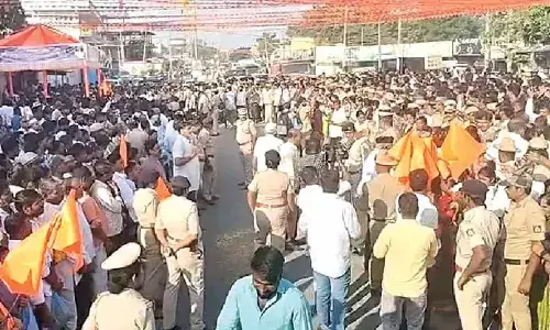 RSS foot march peacefully held in K’taka’s Chittapur