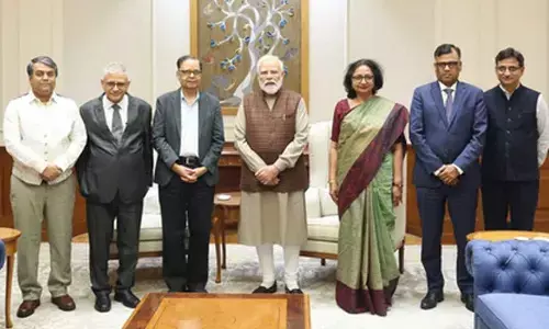Prime Minister Modi meets 16th Finance Commissions delegation Prime Minister Modi meets 16th Finance Commissions delegation