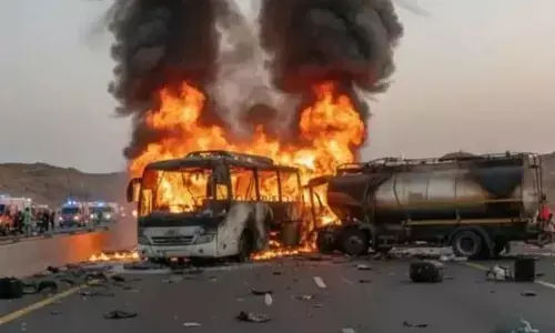 45 Hyderabadis killed in Saudi bus crash