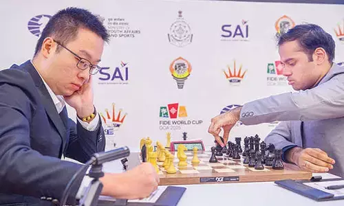 Arjun draws QF Game 1