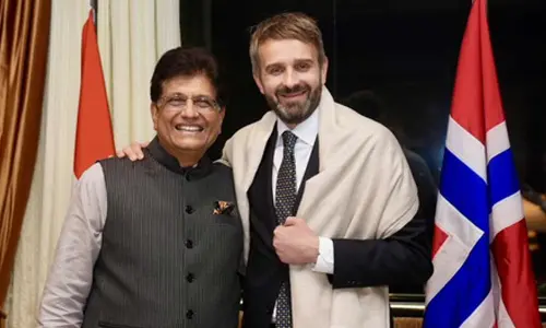 Piyush Goyal meets Norwegian Health Minister to deepen ties on pharma, tech Piyush Goyal meets Norwegian Health Minister to deepen ties on pharma, tech