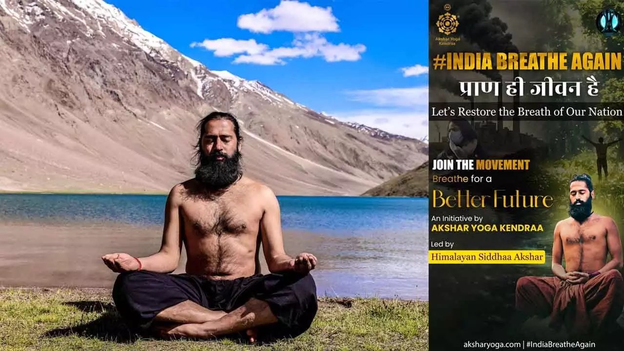 Akshar Yoga Launches ‘#IndiaBreatheAgain’: National Breath Challenge to Strengthen Respiratory Health Amid Toxic Air Crisis