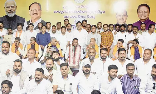 Majhi thanks party workers for Nuapada victory