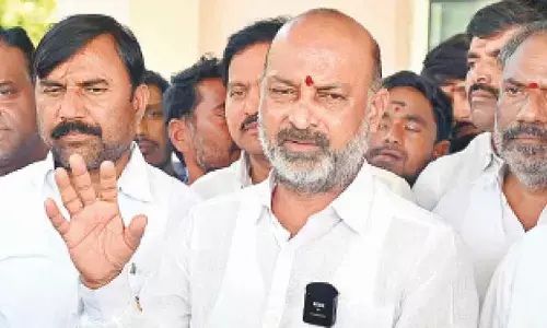 Drop guns: Bandi Sanjay’s final ultimatum to Maoists