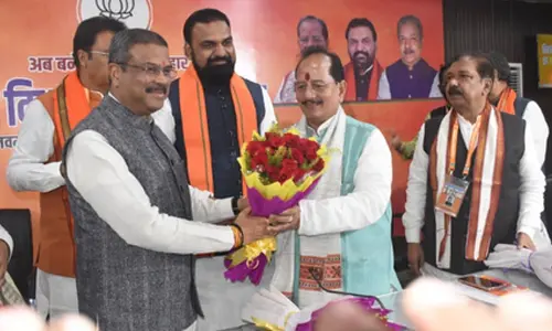 Samrat Choudhary elected Bihar BJP legislative party leader Samrat Choudhary elected Bihar BJP legislative party leader