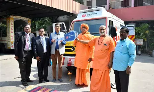Bandhan Bank Donates 10 ambulances across India, one in Telangana