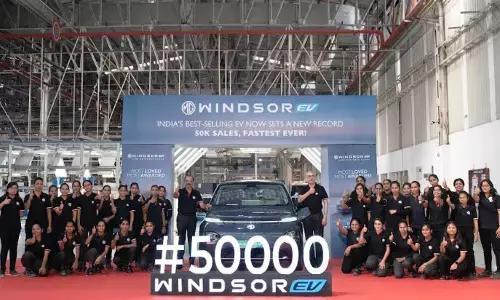 JSW MG Motor India sells 50,000 units of MG Windsor in under 400 days JSW MG Motor India sells 50,000 units of MG Windsor in under 400 days