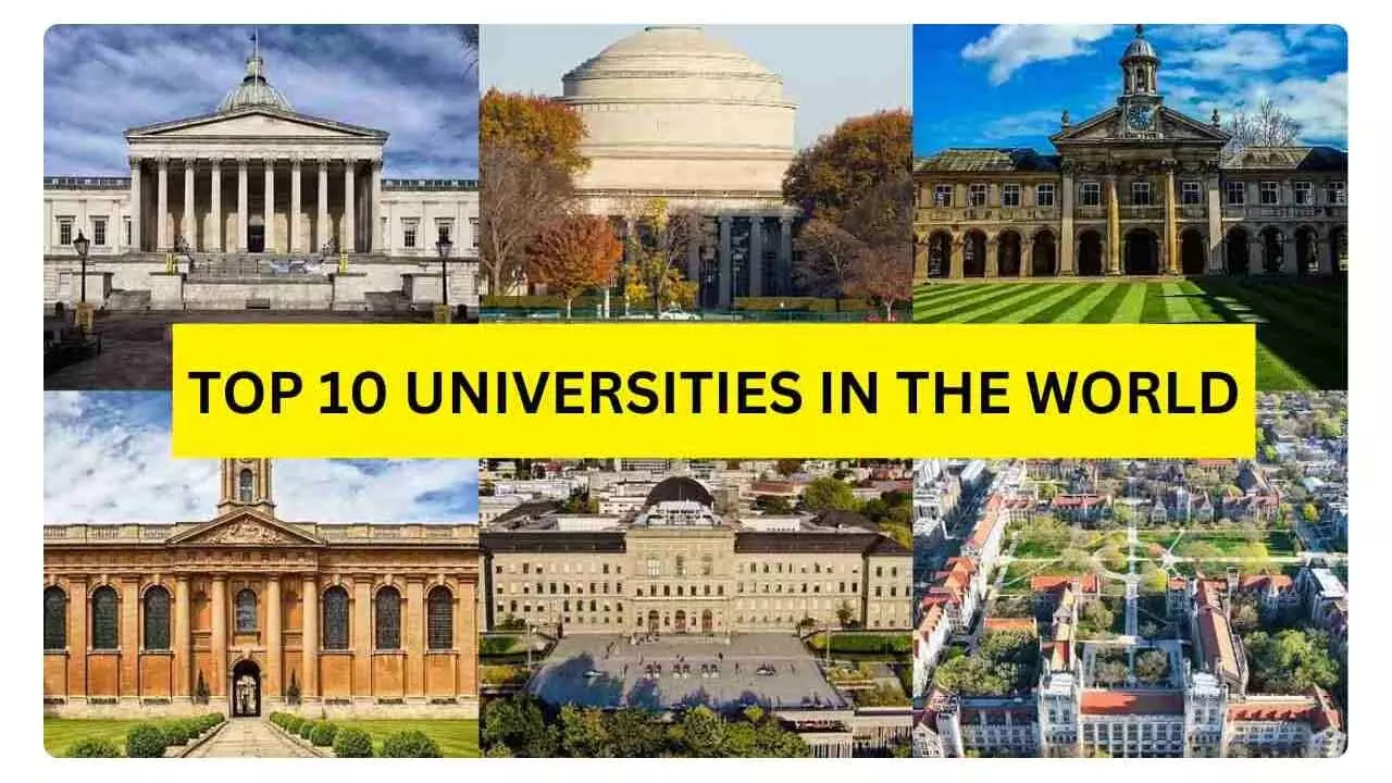 Worlds top 10 universities