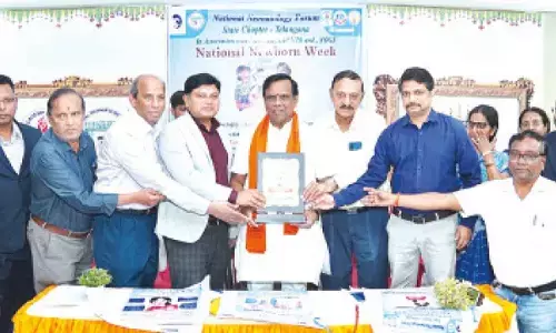 Newborn safety awareness drive held in Nizamabad