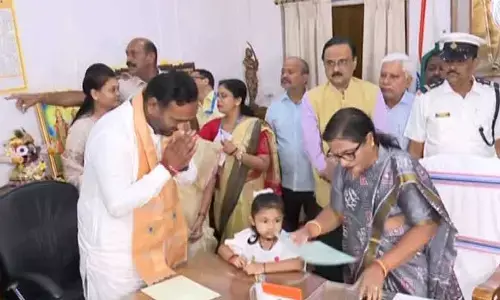 Jay Dholakia takes oath as Nuapada MLA