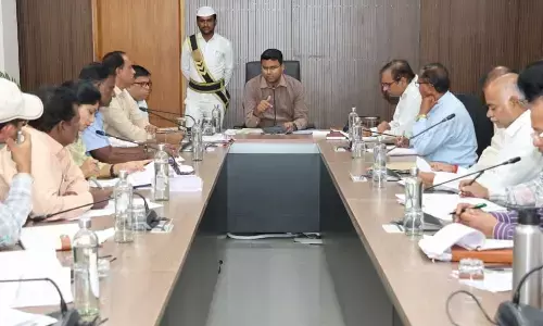 Collector Orders Fast-Tracking of Indiramma Housing Construction Works