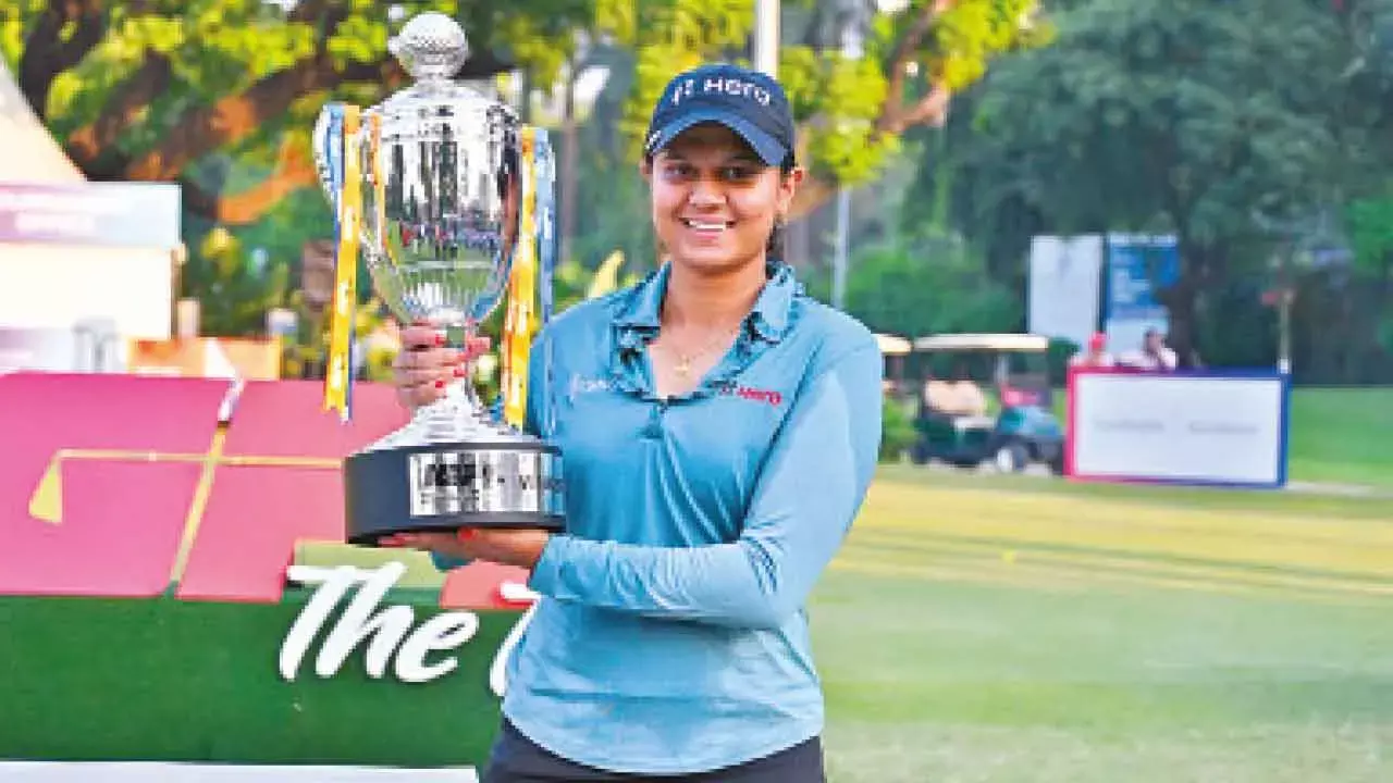 Pranavi makes history by beating men & winning title