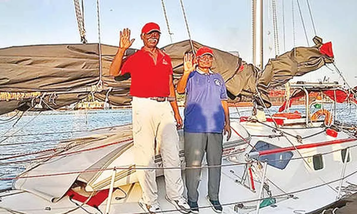 After six months of voyage, Tystie returns home After six months of voyage, Tystie returns home