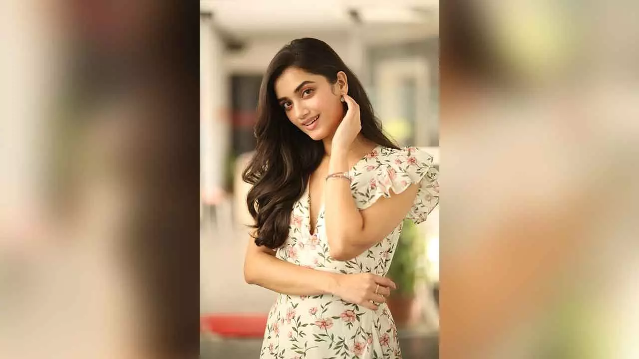 Bhagyashree Borse on ‘Andhra King’ Bhagyashree Borse on ‘Andhra King’