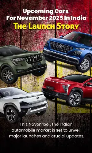 Upcoming Cars in India November 2025 – Hyundai Venue, XUV700, Tata Sierra, Mahindra XEV 9S