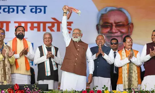 Nitish sworn in Bihar CM