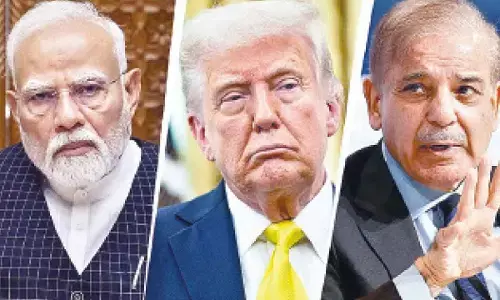 On India-Pak Truce… Threatened India, Pak with 350 pc tariffs to end conflict