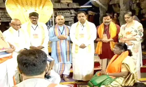 President Droupadi Murmu Visits Tirumala temple